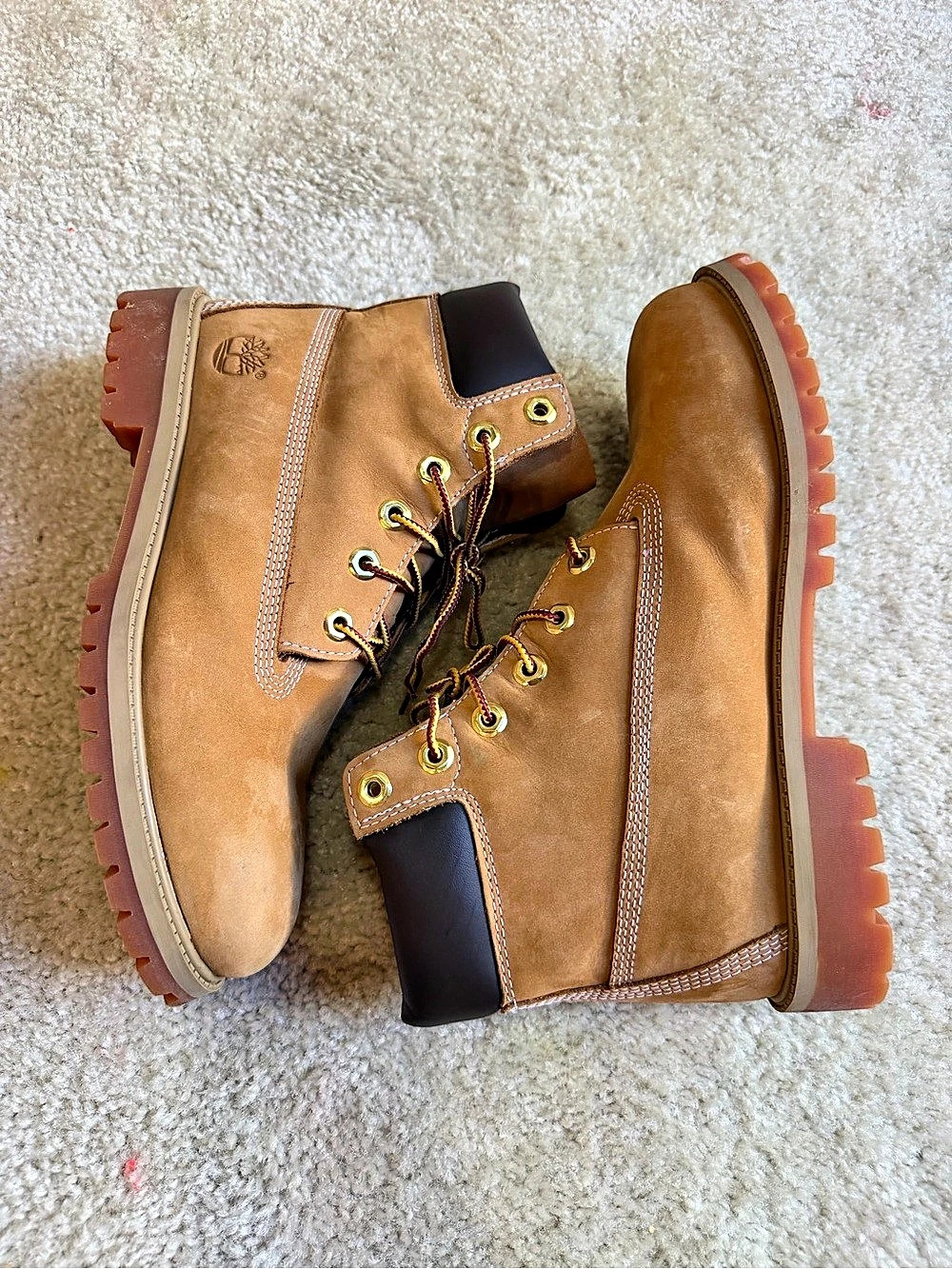 Timberland Men's 6-Inch Premium Waterproof Boots Brown US 7